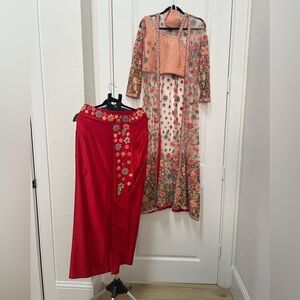 Stylish Jacket Style 3 Piece Indian Lehenga Wedding Wear